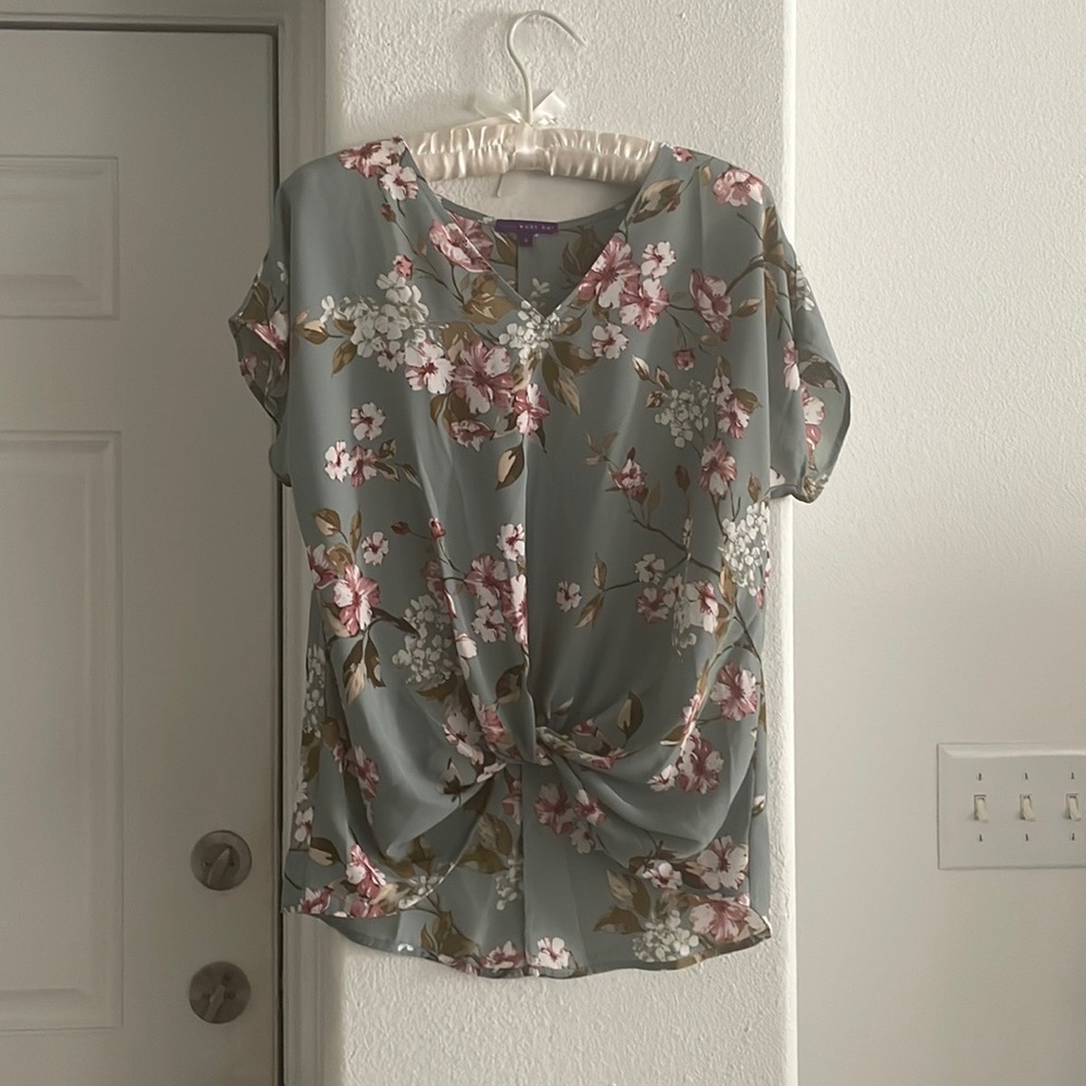 West Kei Floral Blouse/ Top Size S
